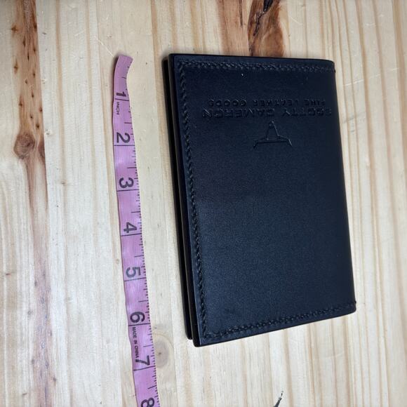 Scotty Cameron Gallery Leather Notepad Journal Black NWT - Picture 8 of 9